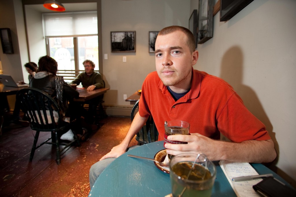 wink-1 Waiting for an interview at B2 in South Philadelphia. Photo by Philadelphia-based photojournalist Neal Santos. See more at NealSantos.com.